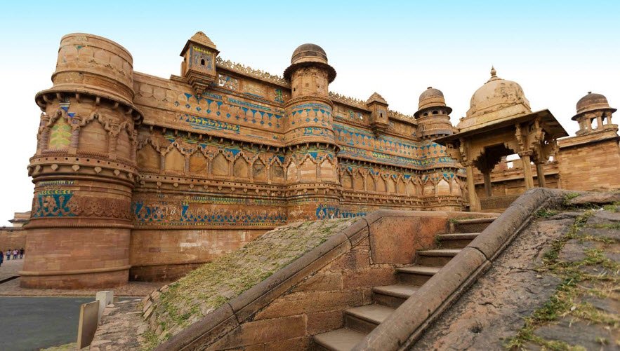Gwalior Fort, Gwalior, Madhya Pradesh, India